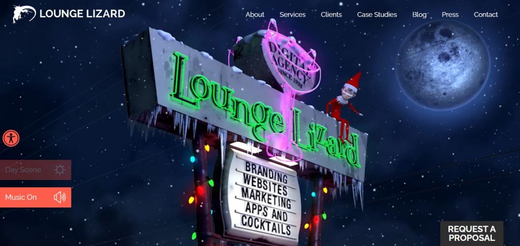 Lounge-lizard-web-design