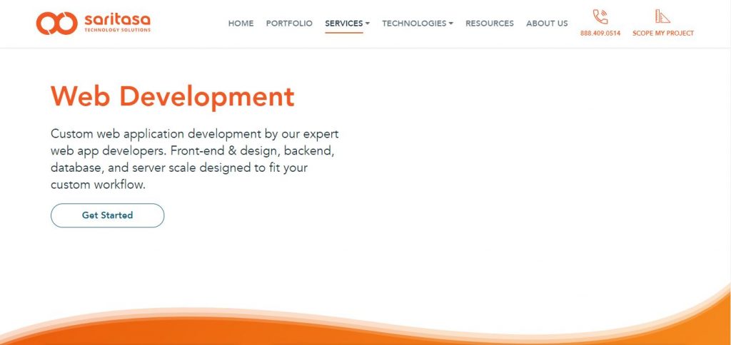 Saritasa-web-design